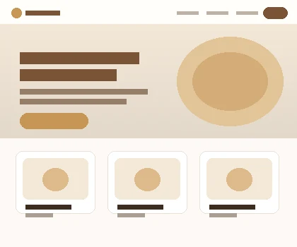 Plantilla web Bakery para Panadería
